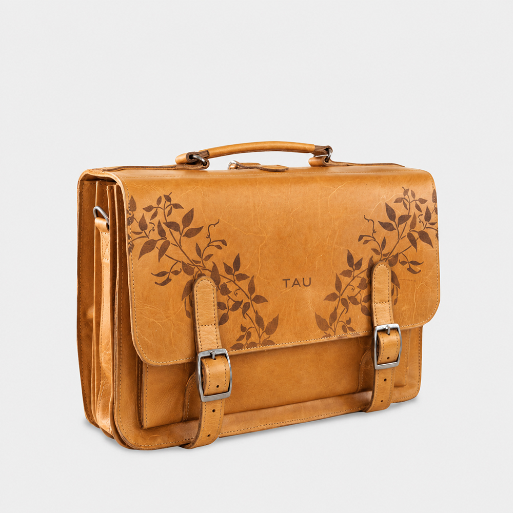 Tau Floral schoolbag_1 Classic School Bag - Floral Limited Edition - Image 1